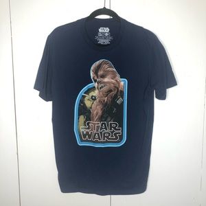 Star Wars Chewbacca Navy blue T-shirt, Size L